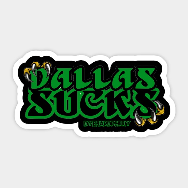 Dallas Sucks Tee Sticker by Khutch19